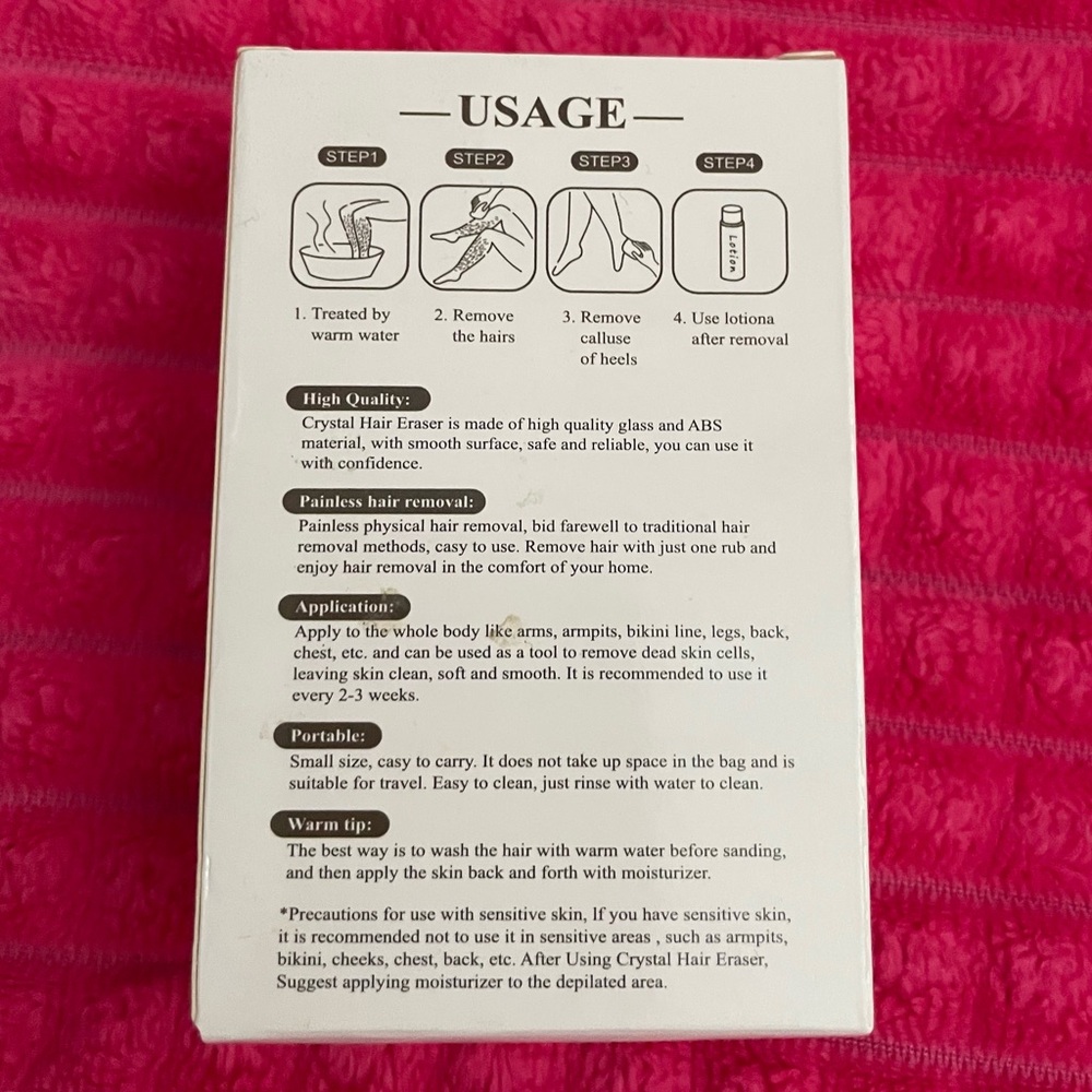 Crystal Hair Removal - Pink - Picture 3 of 4